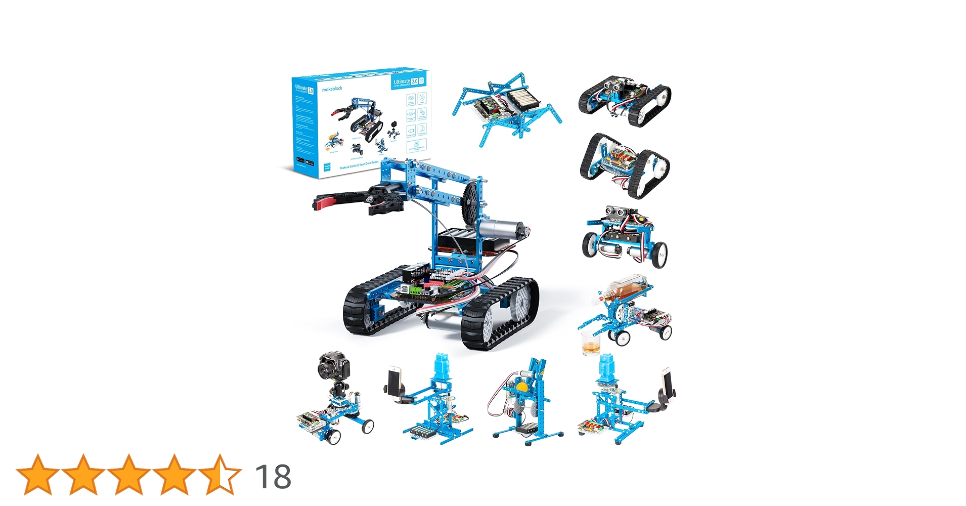 Makeblock Robot Diy Ultimate 2.0 Kit (Multicolour) : Amazon.in